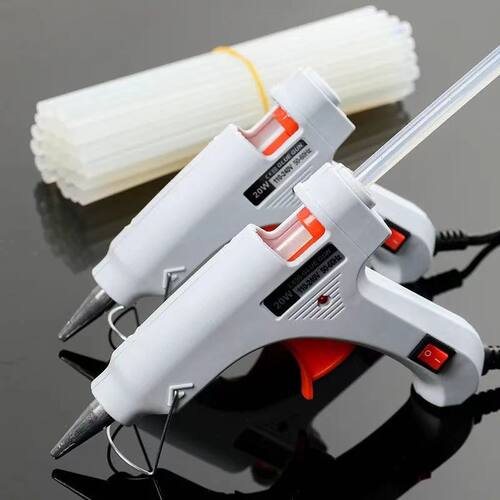 热胶枪手工DIY制作用送颜色随机热熔胶 胶枪