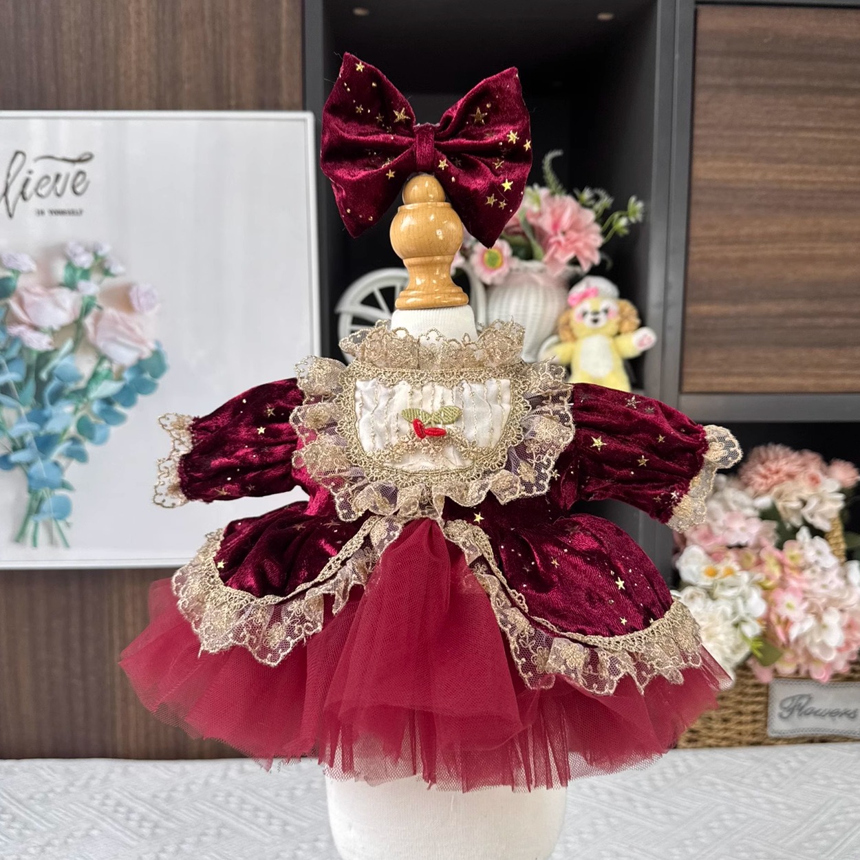 DANI高定手工娃衣定制公主裙洋装