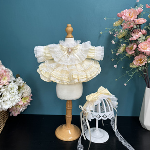 20cm棉花娃娃衣服13英寸公主裙玲娜贝儿饼饼星黛露着替拉布布裙子