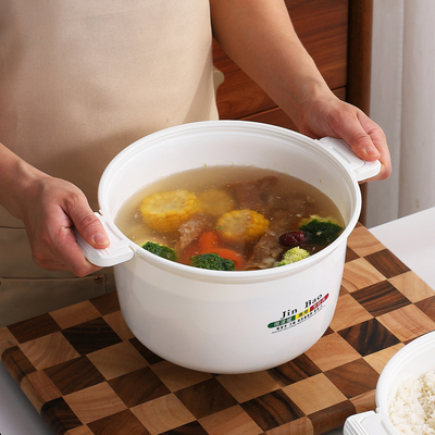 微波炉蒸饭盒食品级耐高温蒸米饭专用饭盒塑料碗饭煲加热盒包邮