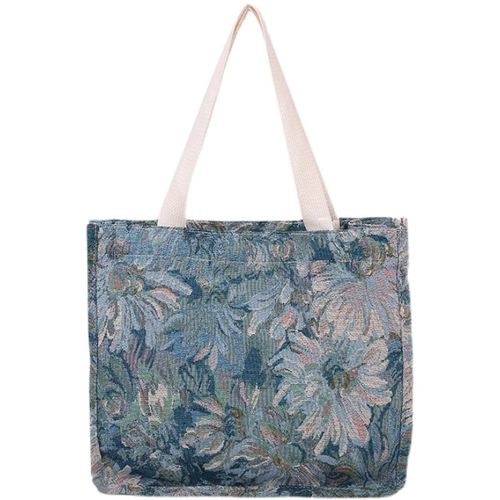 Летний шоппер для рисования, небольшая дизайнерская сумка на одно плечо, портативная ручка, в западном стиле