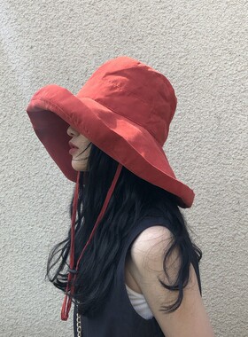 遮脸渔夫帽女夏天防紫外线遮阳帽