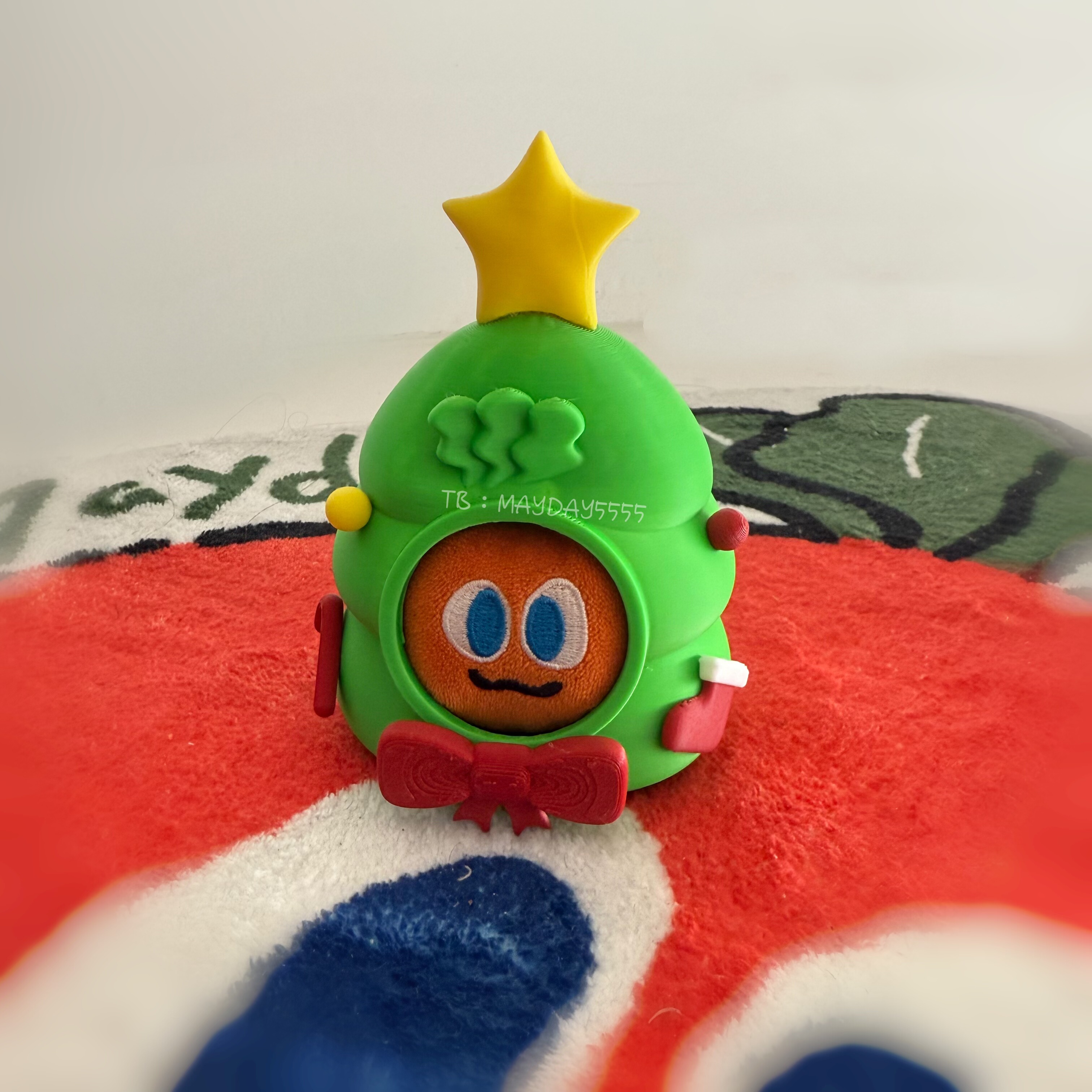 五月天3D打印MAYDAY圣诞树挂件