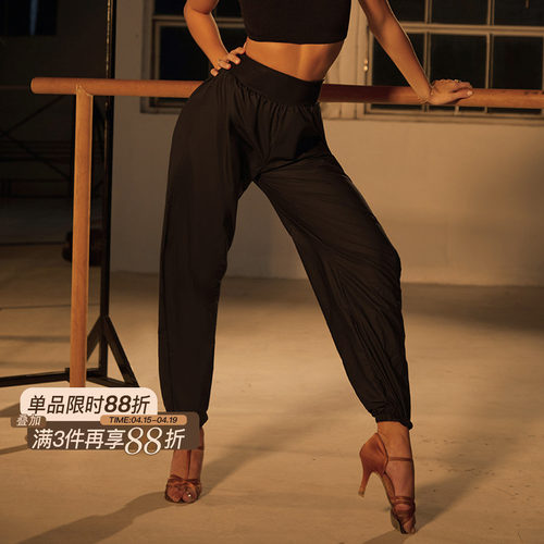 ZYM【移动桑拿】裤子高腰爆汗减肥裤拉丁舞练功服锁温涂银腰25098