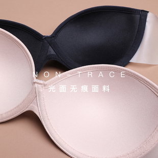 ZYM FHNY 内衣拉丁舞专用内衣文胸专业无痕粘胶无带款