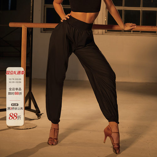 ZYM【移动桑拿】裤子高腰爆汗减肥裤拉丁舞练功服锁温涂银腰25098