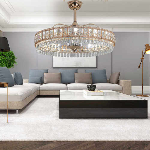 新款餐厅风扇灯全铜电机