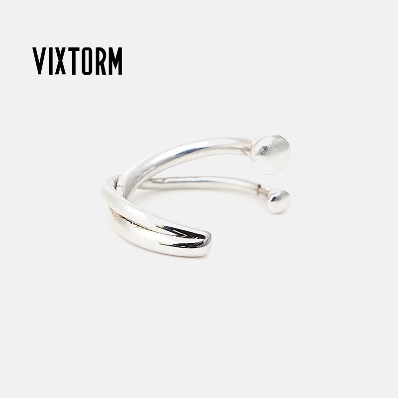 云珥VIXTORM S925纯银耳夹无耳洞佩戴极简设计百搭饰品耳饰Nimbus