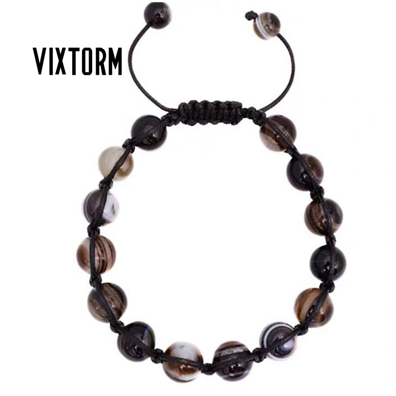 VIXTORM正品黑武士情侣手链玛瑙