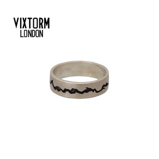 VIXTORM新款 925纯银戒指手工潮人指环男女情侣送人生日个性 礼物
