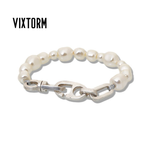 VIXTORM正品不规则珍珠手链情侣
