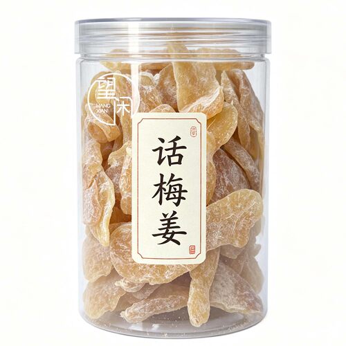 望闲话梅姜罐装瓶装软糯话梅姜片零食凉果蜜饯果干即食
