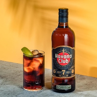 哈瓦纳7年俱乐部朗姆酒哈瓦那7年黑朗姆Havana Club Rum洋酒700ml