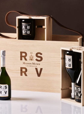 法国进口RSRV Blanc de Blancs玛姆红带珍藏白中白香槟葡萄酒750