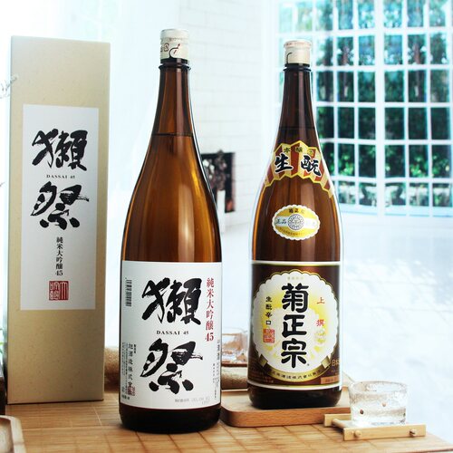 2支装獭祭清酒2支装日本进口清酒