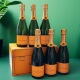 Clicquot凯歌皇牌香槟酒 6瓶装 法国进口Veuve 干白气起泡葡萄酒