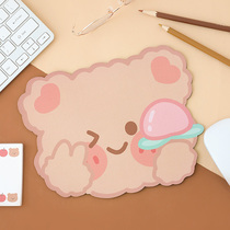 可爱鼠标垫小号ins风女生桌垫软垫粉色日系高颜值办公室电脑垫子