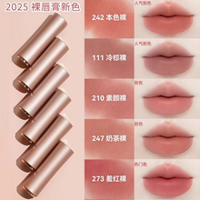 Lancome兰蔻粉金唇膏小样菁纯唇釉196 274 242黑管小蛮腰口红试色