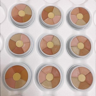 歌剧魅影遮瑕膏小样遮瑕盘中国三色6号1号三文鱼遮黑眼圈免费试用