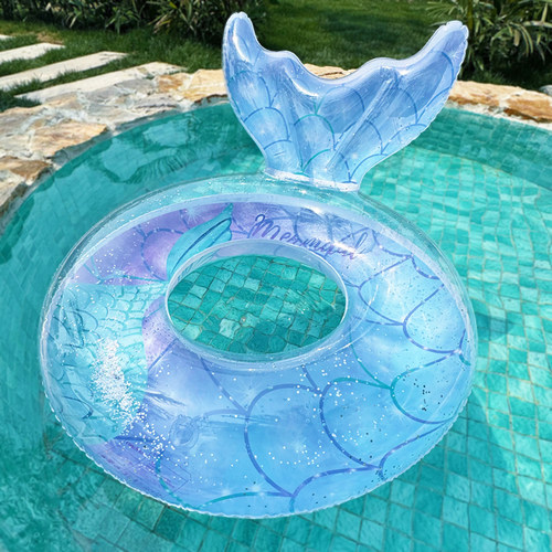 美人鱼尾游泳圈网红ins拍照神器