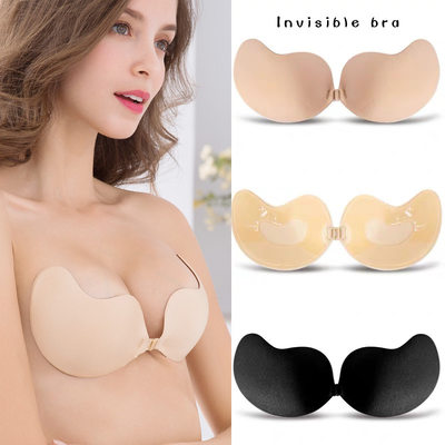 胸贴女硅胶乳贴提拉聚拢透气隐形防走光片Invisible breast patch