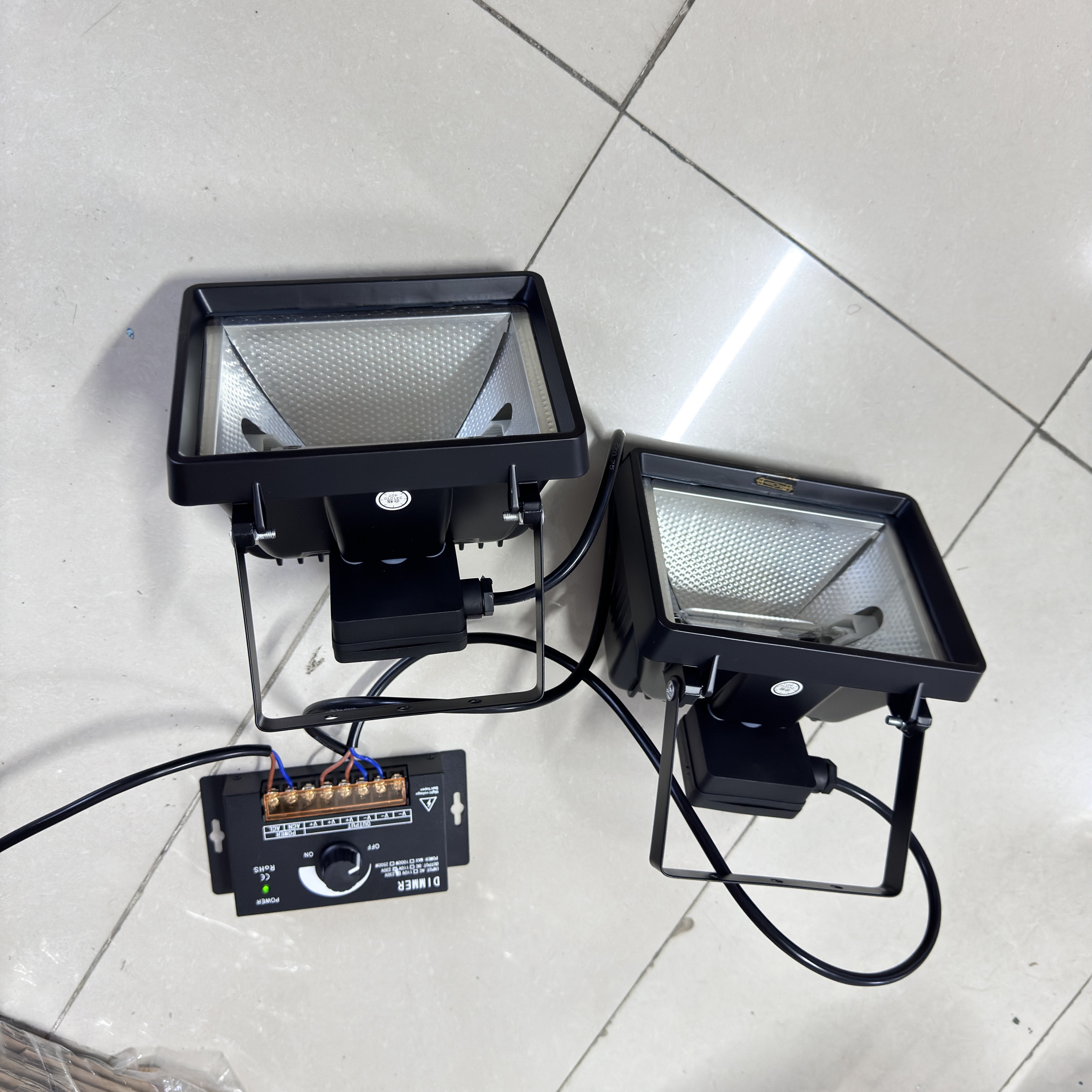 2×500瓦实验室投光灯大功率可调光调温模拟太阳光