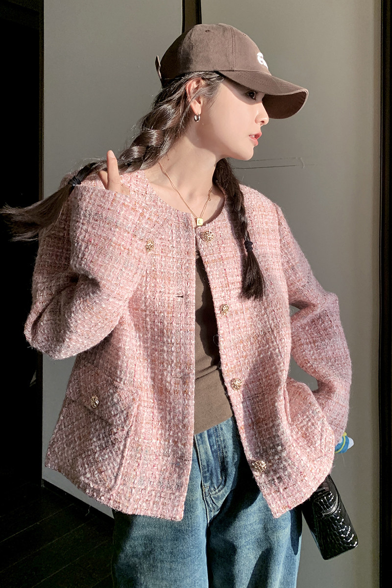 【主推】2026洋气短款小香风外套2C372-8036-P125控178,女装短外套,2C372