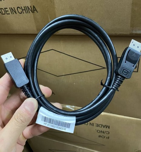 惠普原装dp线带卡扣2.0版本支持8K60/2k360 电脑主机显示器连接线