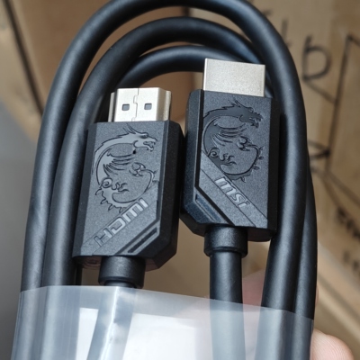 原装msi微星超龙系列hdmi线2.0版本高清线4K60Hz电脑显示器连接线