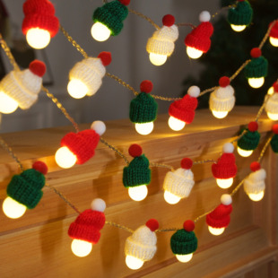 圣诞节装饰品圣诞树氛围led小彩灯串灯道具场景布置装扮挂件挂饰