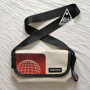 单肩挎包 HAWAII 瑞士防水油布包B组_欧洲门店_熊组 F41 FREITAG