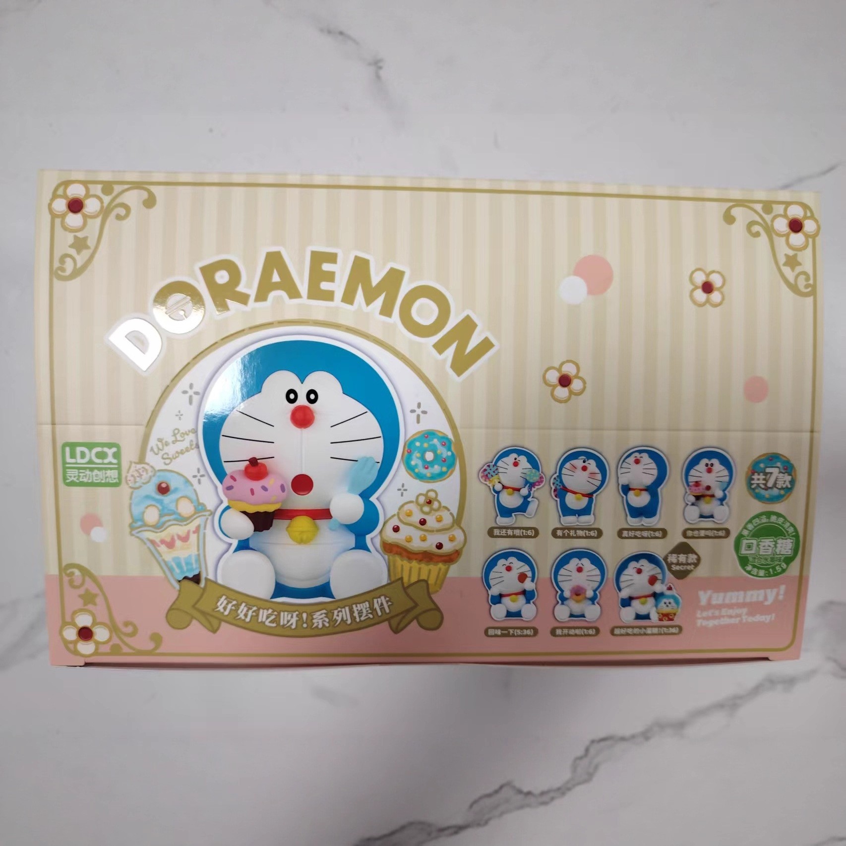 灵动创想哆啦A梦好好吃摆件