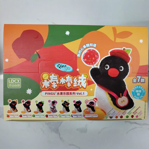 灵动创想棒棒绒水果乐园挂件盲盒