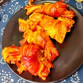 五香熏卤油豆皮东北特产豆制品鸡汁豆腐卷千张锦州豆皮卷熟食 包邮