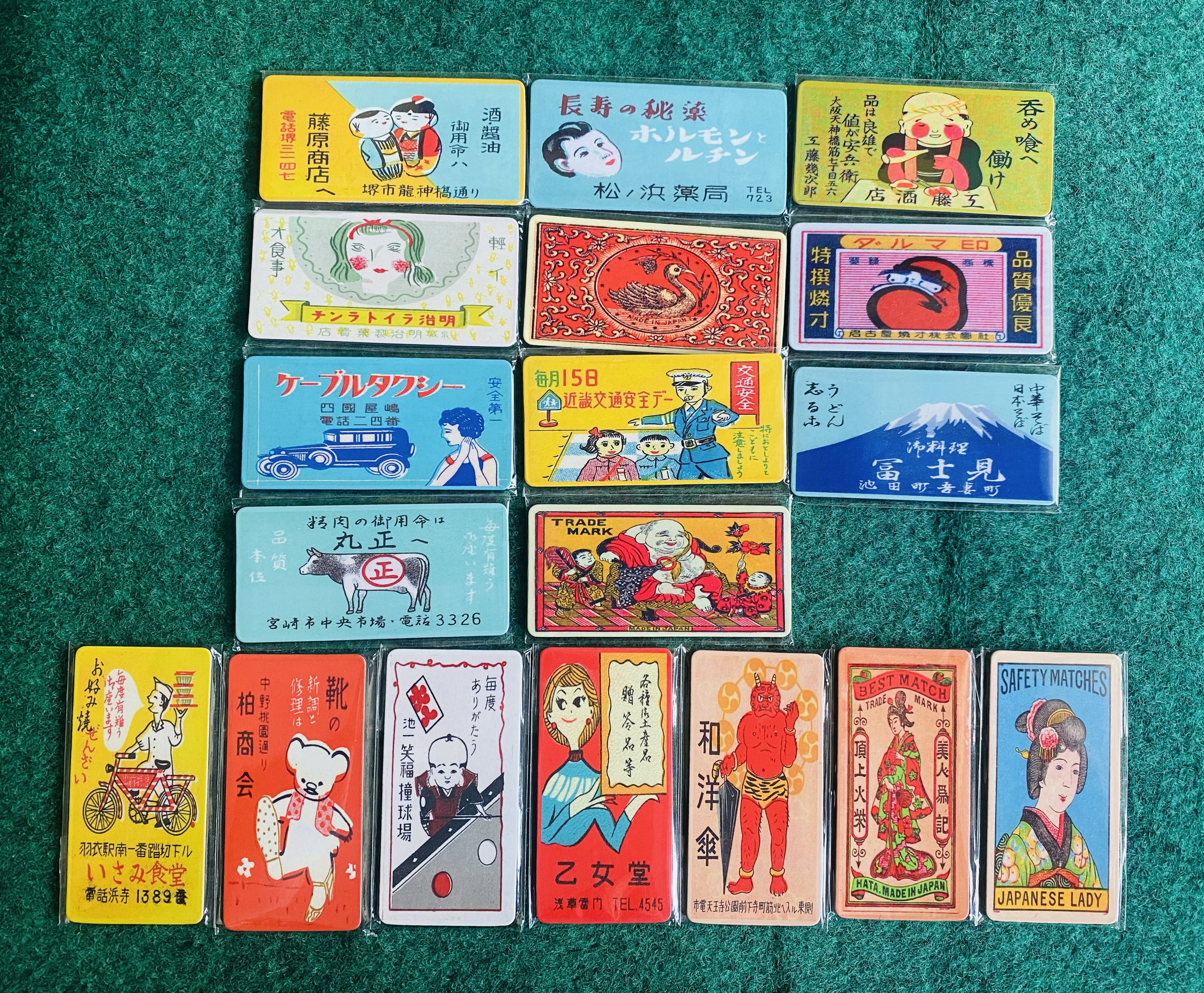新品！出口外贸日本复古怀旧昭和文化创意冰箱贴