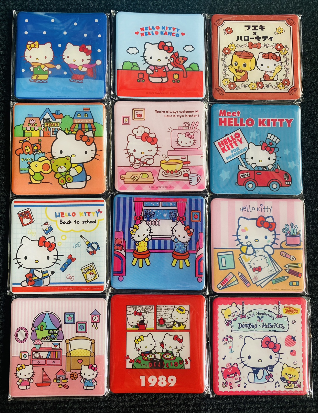 出口外贸三丽o Hello Kitty超大磁性冰箱贴磁性贴磁铁（5）