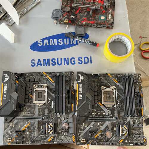 维修华硕TUF B360M-PLUS GAMING主板两块，当维议价