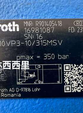 维修R901405418  Z3DR10VP3-1X/315MS议价