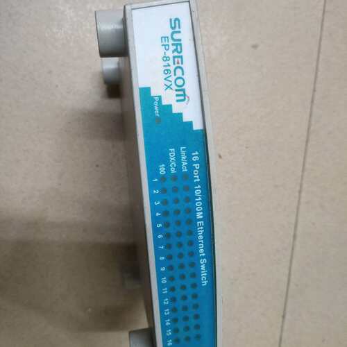 维修SURECOM EP-816VX 16口百兆交换机，实物议价
