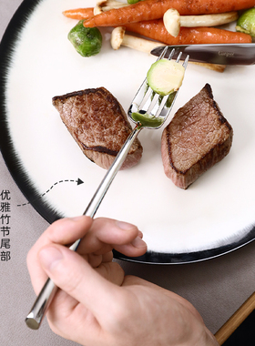 Cutipol MEZZO镜面银网红西餐具正餐刀叉勺高档餐具甜品套装餐厅