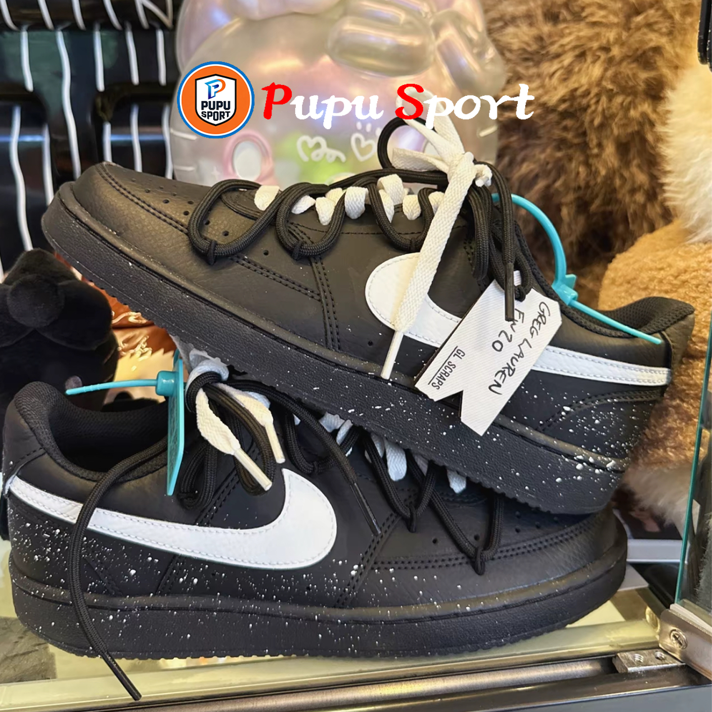 【定制球鞋】Nike Court VisionLow耐克白色孤影潮流街头低帮板鞋,运动鞋new,板鞋,淘宝优惠券,粉丝福利购,淘宝优惠卷