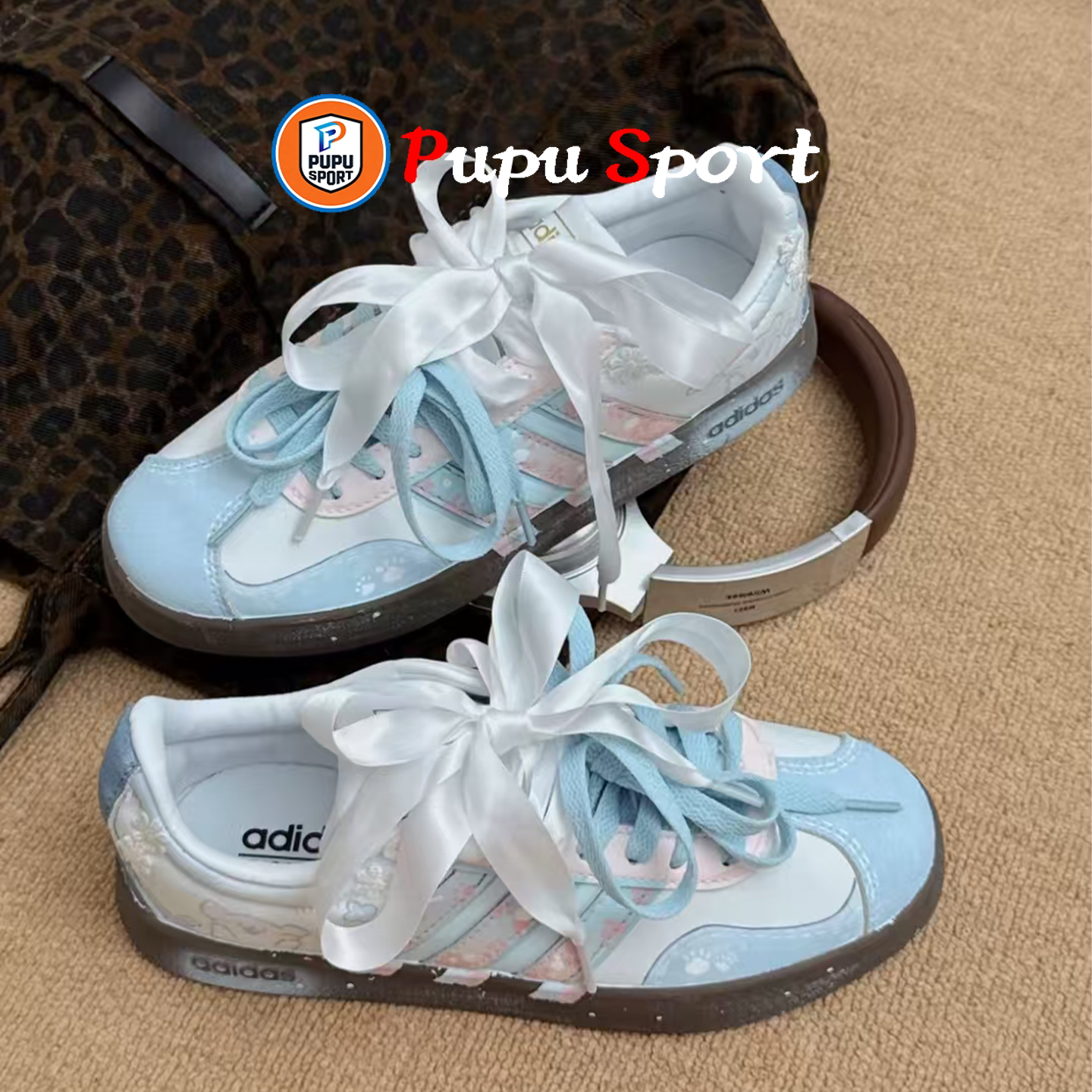 Adidas neo VL 灵动岛二次元潮流时尚低帮百搭休闲板鞋女子定制鞋
