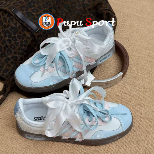 Adidas neo VL 灵动岛二次元潮流时尚低帮百搭休闲板鞋女子定制鞋