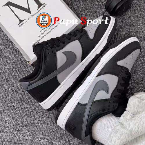 定制球鞋 Nike Big 影子灰 四季 减震耐磨轻便低帮板鞋男款黑灰色