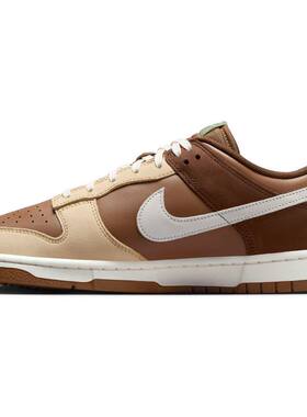Nike Dunk Low 棕色 男款 低帮休闲运动潮流板鞋HV1794-211
