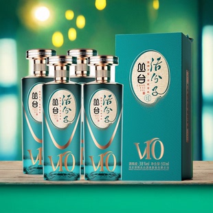 丛台活分子V10系列500ml 4瓶整箱装 38度浓香型白酒邯郸宴请送礼