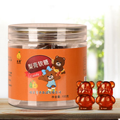 河北特产 糖果100g 赵雪 梨膏糖小熊软糖润喉熬制罐装