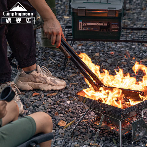 柯曼野营碳夹子超耐用