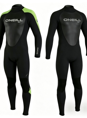 奥泥尔ONeill冲浪服潜水服湿衣5/4mm加厚防寒保暖潜水服背拉链男