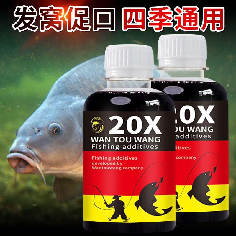 诱鱼迅猛德系新科技钓鱼小药鲫鲤